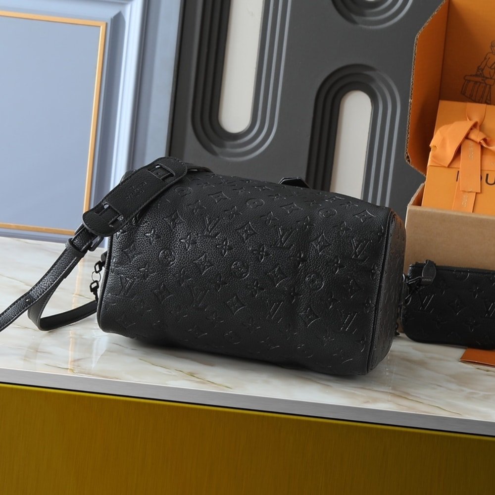 L0vis Vvtt0n Speedy P9 Bandoulière Ultra Black 26Cm