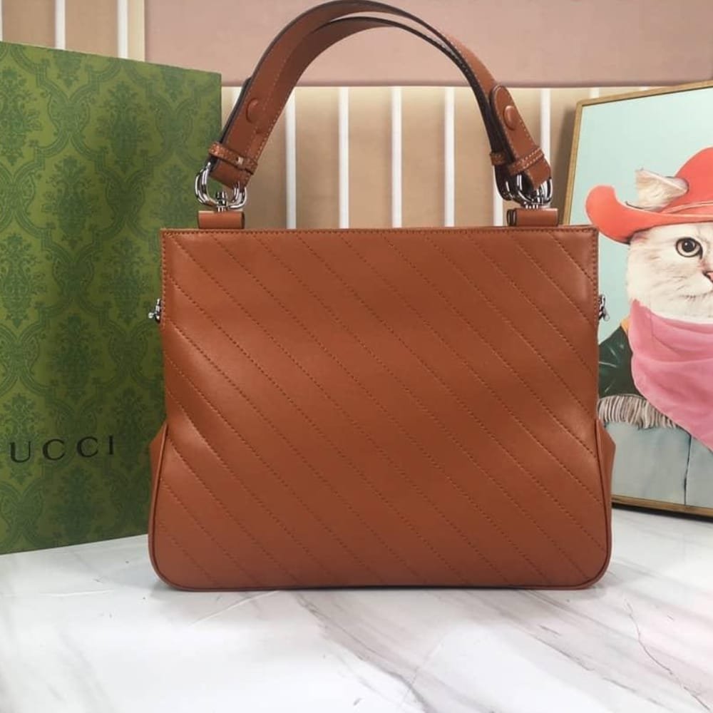 Gvc*1 Blondie Small Tote Bag Brown 30Cm