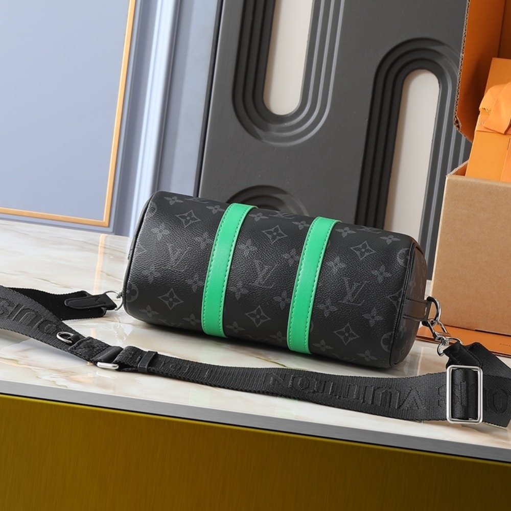 L0vis Vvtt0n Keepall Bandoulière 25 Bamboo Green 25Cm M25885
