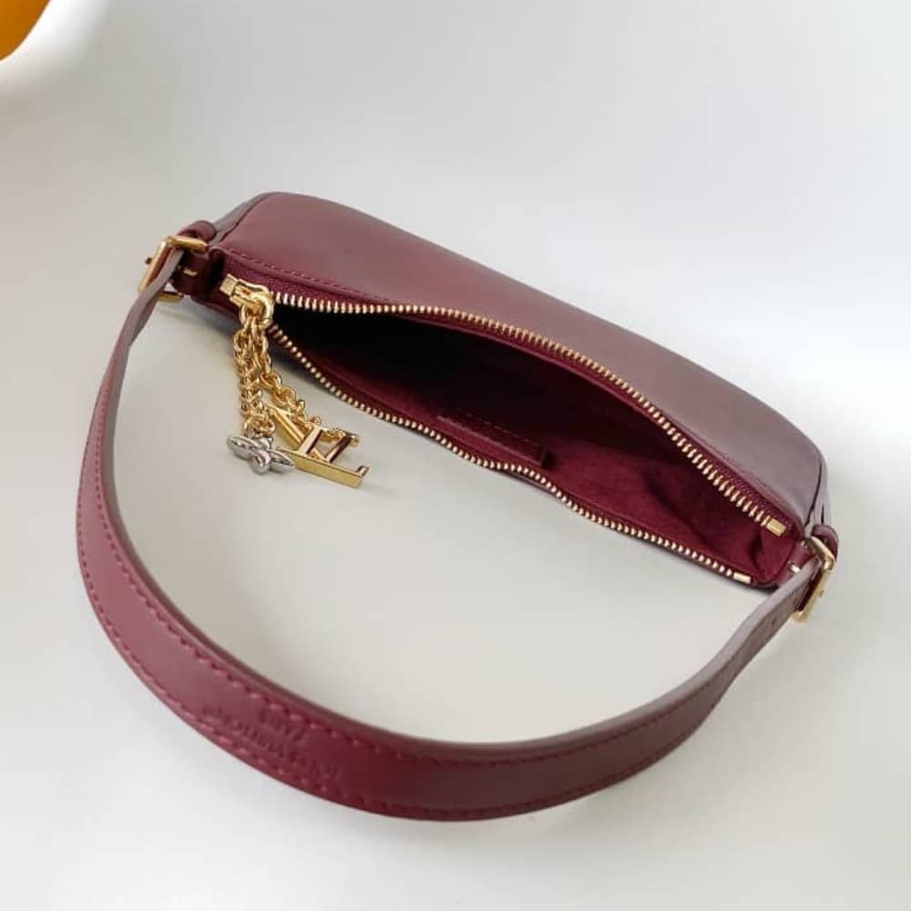 [S*per Vip 1:1] L0vis Vvtt0n Pochette Lv Bloom Red 29Cm M25650