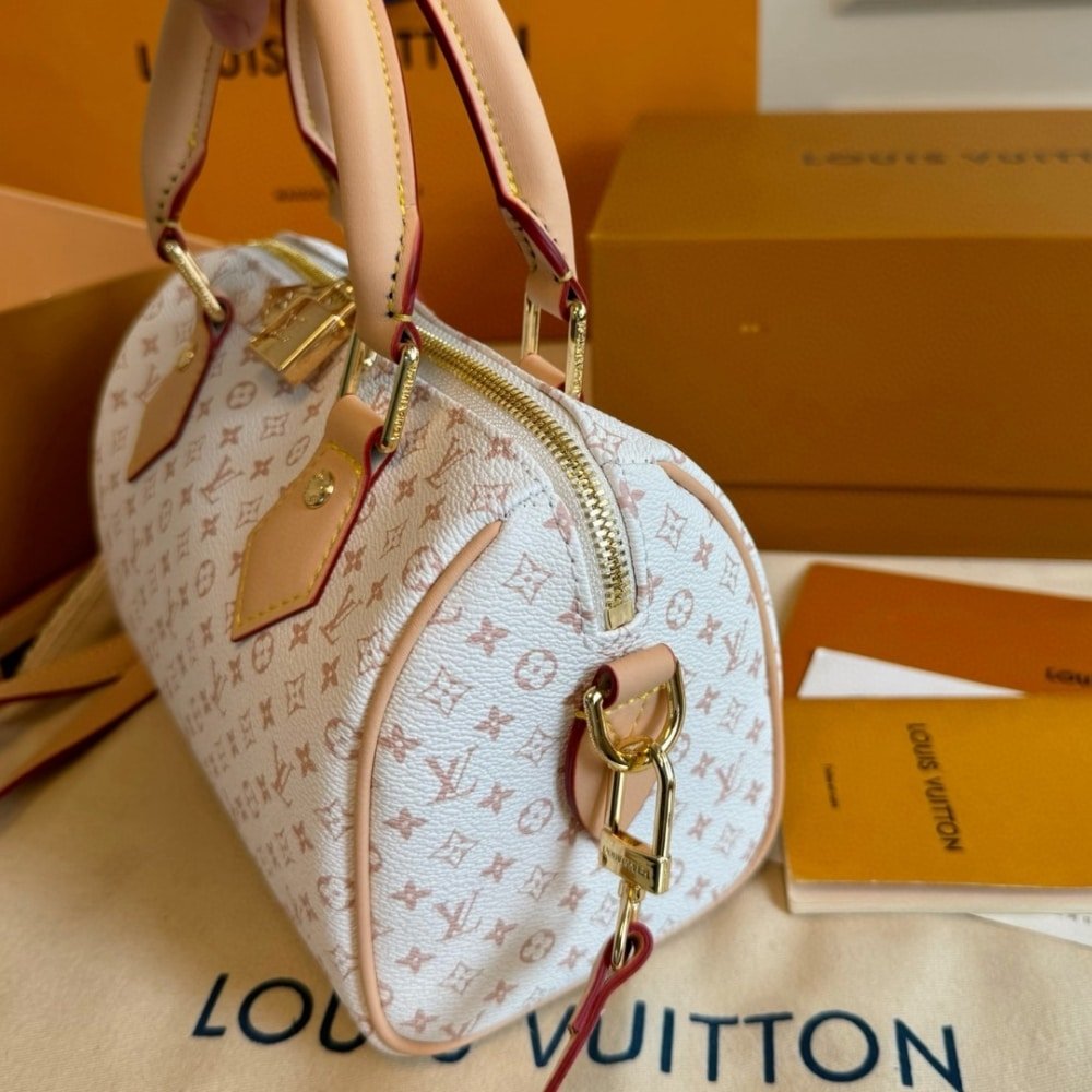 L0vis Vvtt0n Speedy Bandoulière 20 Mastic Cream 20Cm M12747