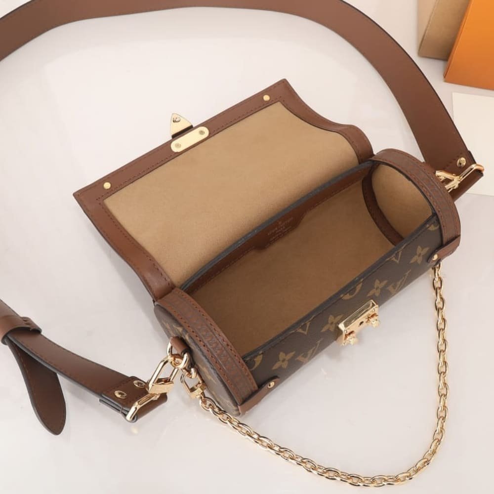 [S*per Vip 1:1] L0vis Vvtt0n Papillon Trunk Monogram Coated Canvas 19Cm M57835