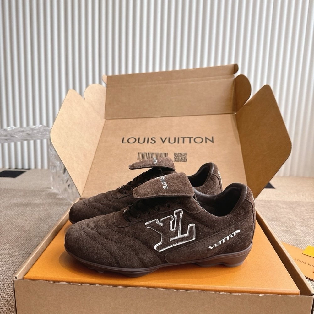 L0vis Vvtt0n Lv Footprint Soccer Brown 1Ahty0