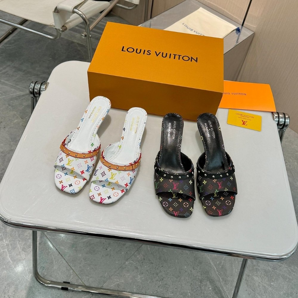 L0vis Vvtt0n X Takashi Murakami 6Am Mule White 1Agwua
