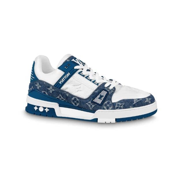 L0vis Vvtt0n Trainer Sneakers Blue And White 1A9Jgv