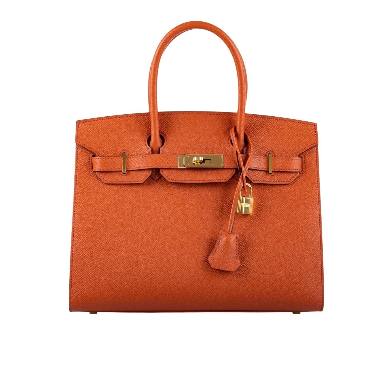 H**me5 Birkin Epsom Sellier Terre Battue Gold Hardware 30Cm