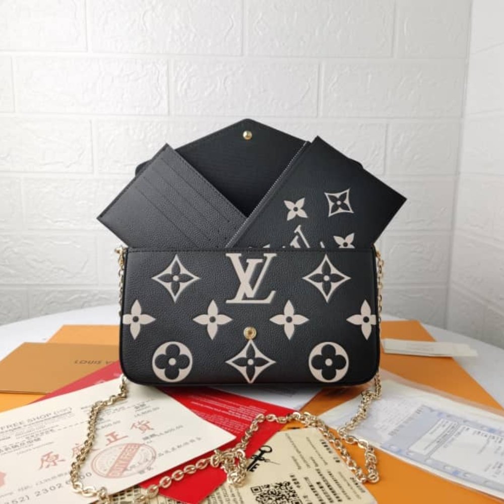 L0vis Vvtt0n Pochette Félicie Black 21Cm M82479