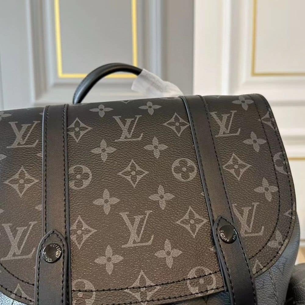 L0vis Vvtt0n Christopher PM Backpack Monogram Eclipse Black 39Cm M46331