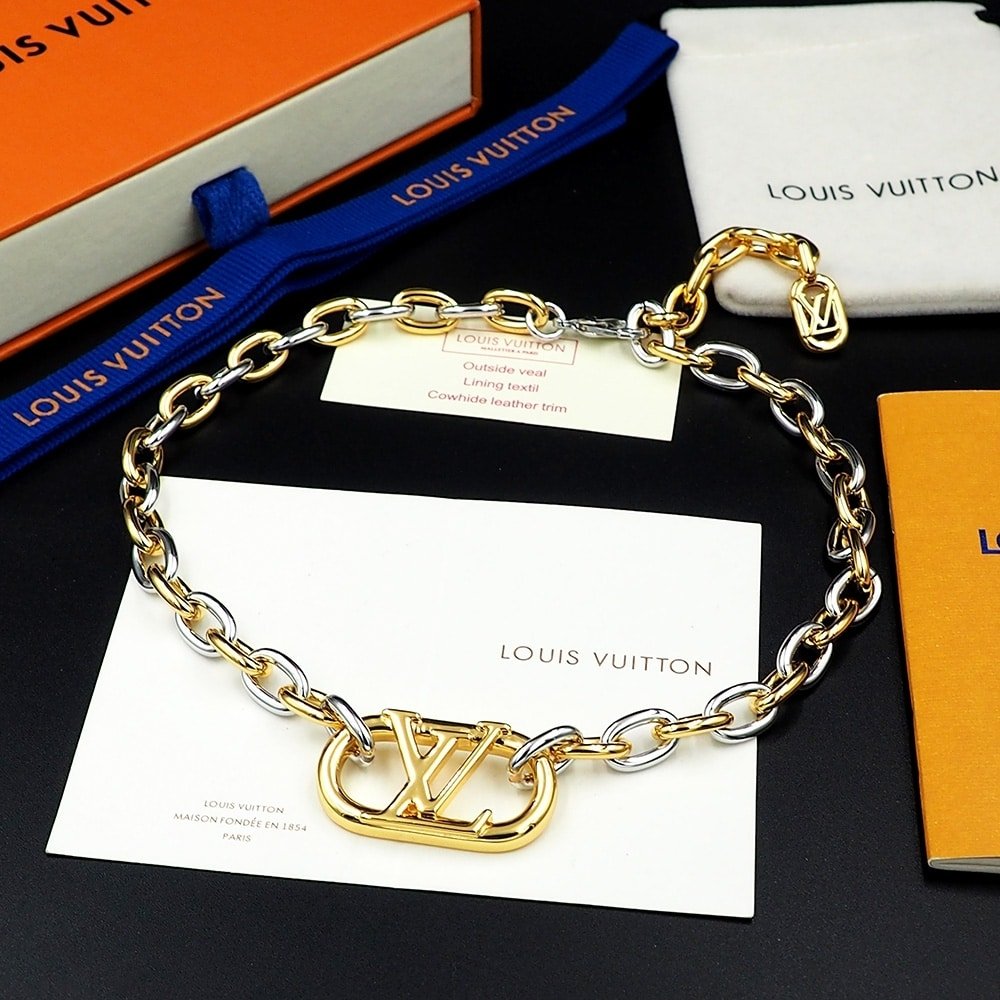 L0vis Vvtt0n Everyday Chain Lv Necklace Gold And Silver