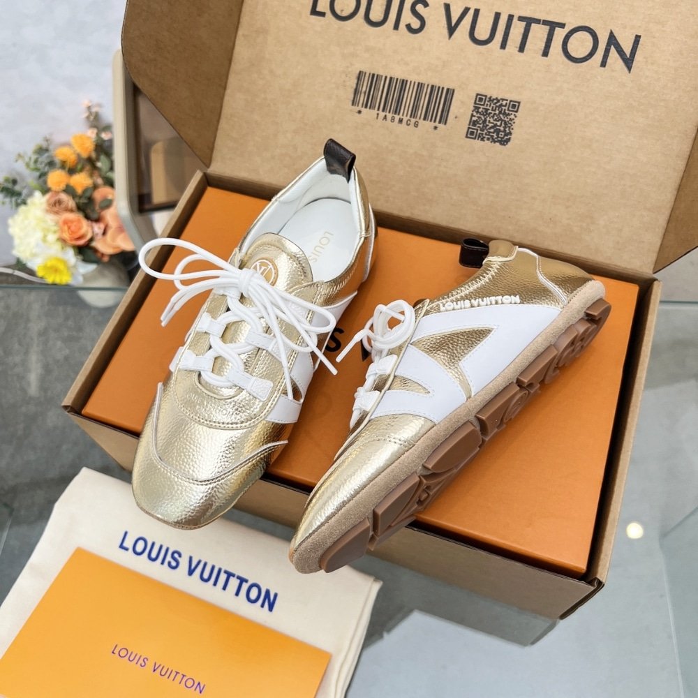 L0vis Vvtt0n Lv Sneakerina Gold 1Aican