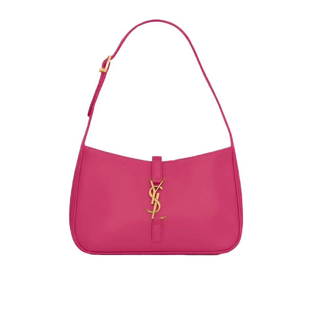 Sa1nt Lau*nt Le 5 À 7 Hobo Bag In Smooth Leather Pink 25Cm 6572282R20W5623