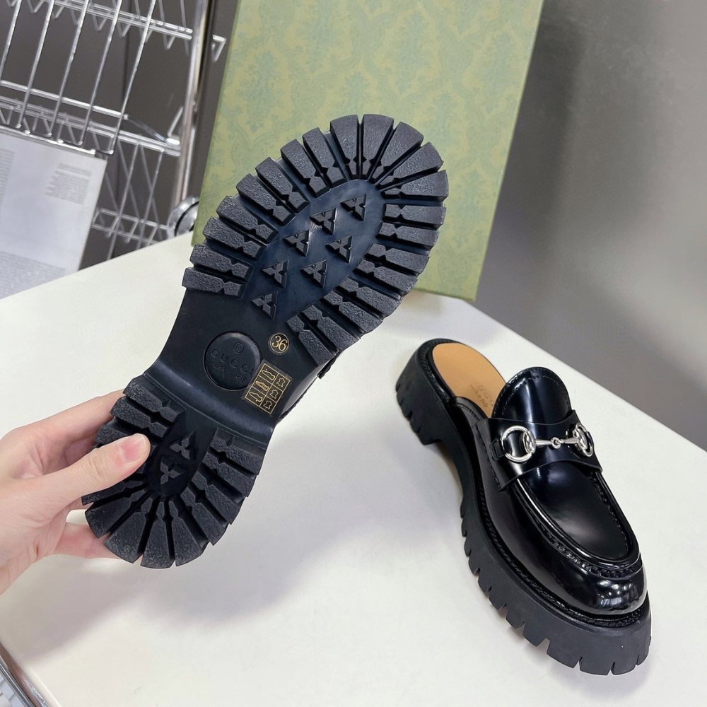 Gvc*1 Women’S Mule With Horsebit Black 764207 Ds800 1000
