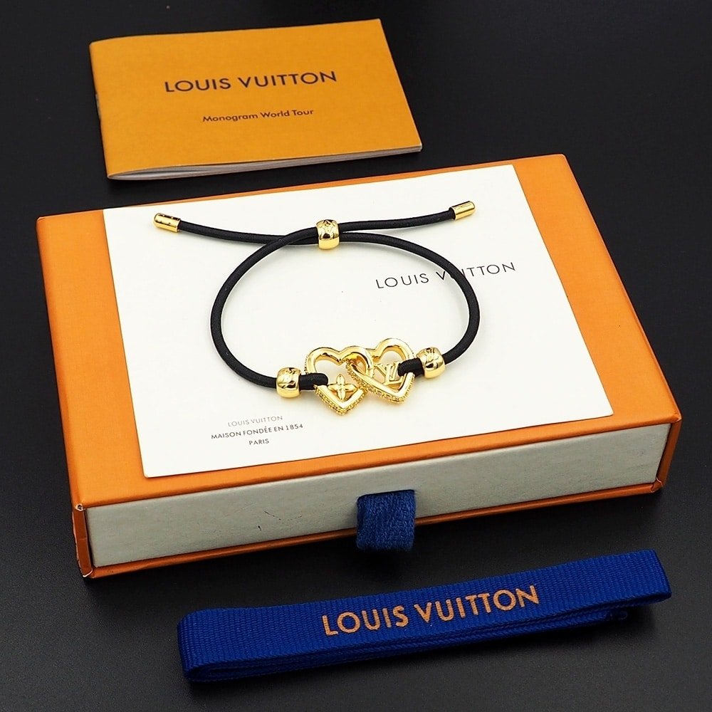 L0vis Vvtt0n L0vis My Love Bracelet Black