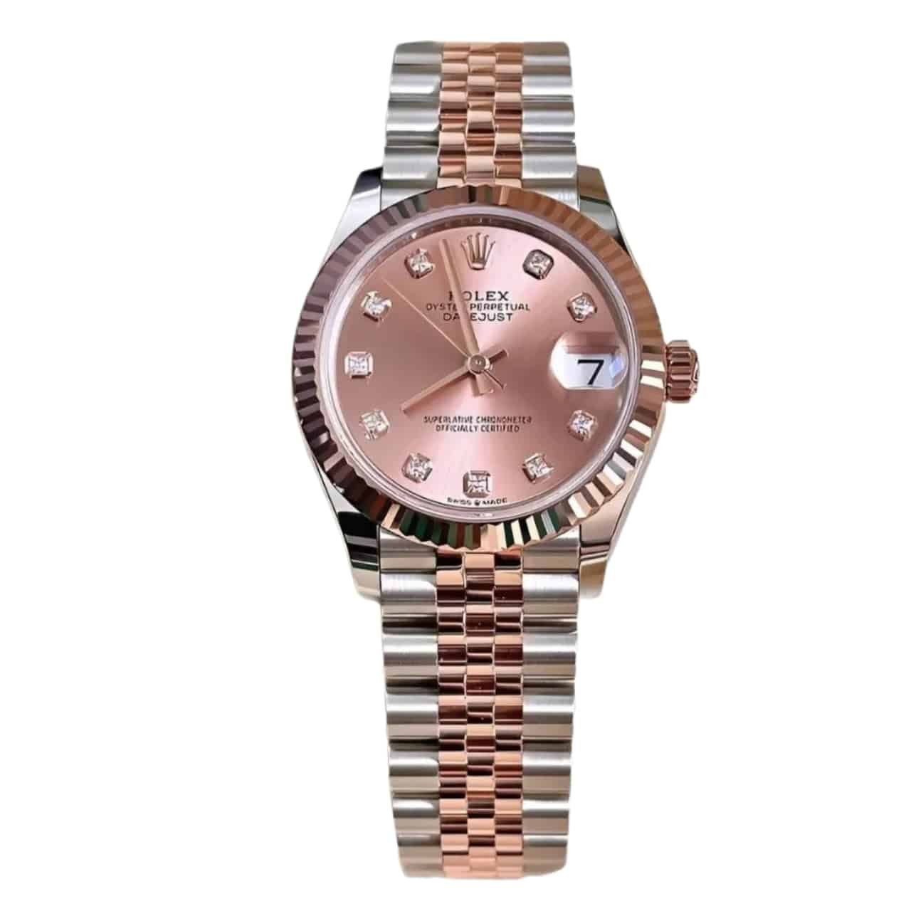 R01ex Datejust Stainless Steel And Everose Gold 36Mm