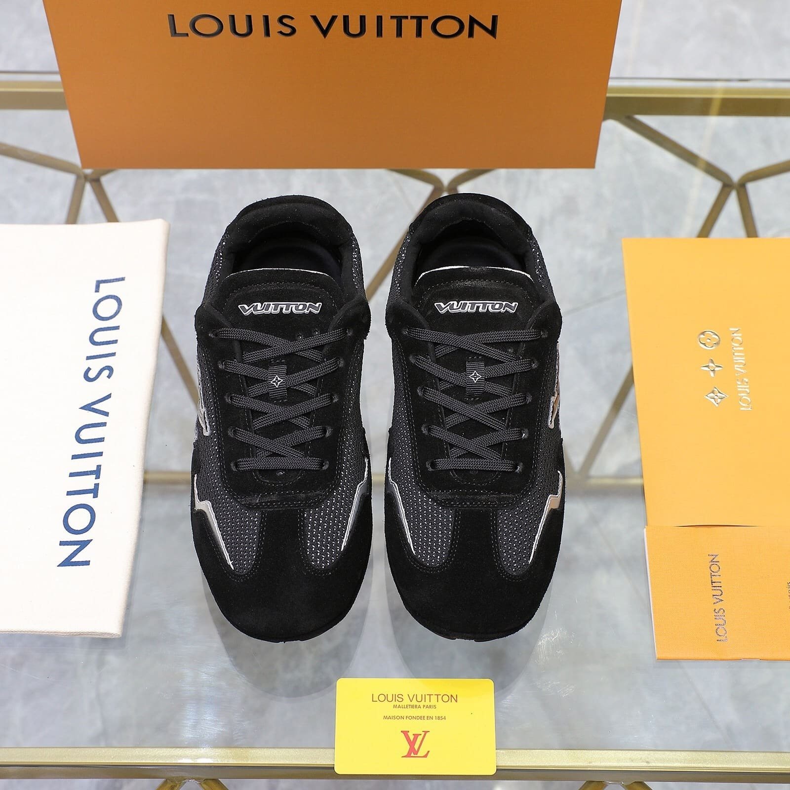 L0vis Vvtt0n Lv Rally Sneaker Black 1Ahtzk