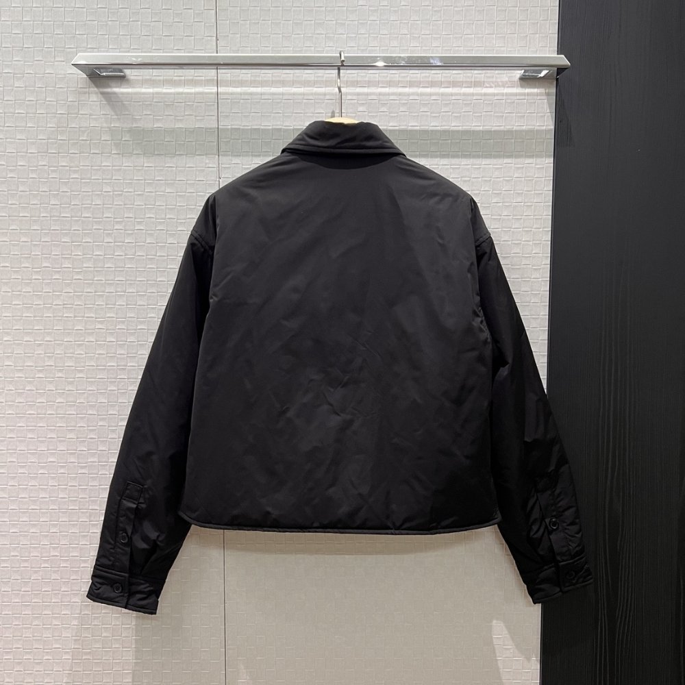 Pra*a Re Nylon Blouson Jacket Black 29C246 1Wq8 F0002 S Ooo