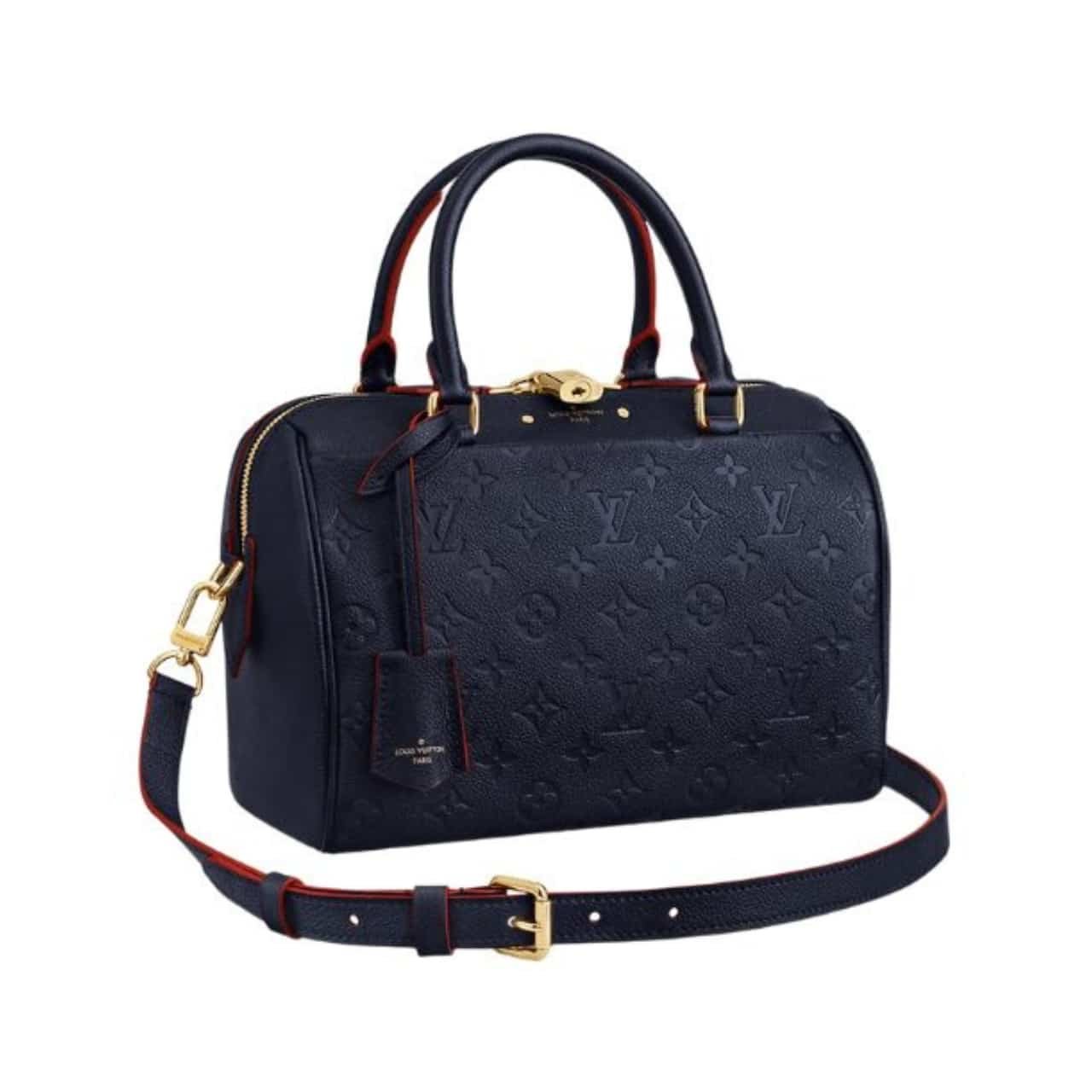 L0vis Vvtt0n Speedy Bandoulière 25 In Monogram Empreinte Navy 25Cm M43501