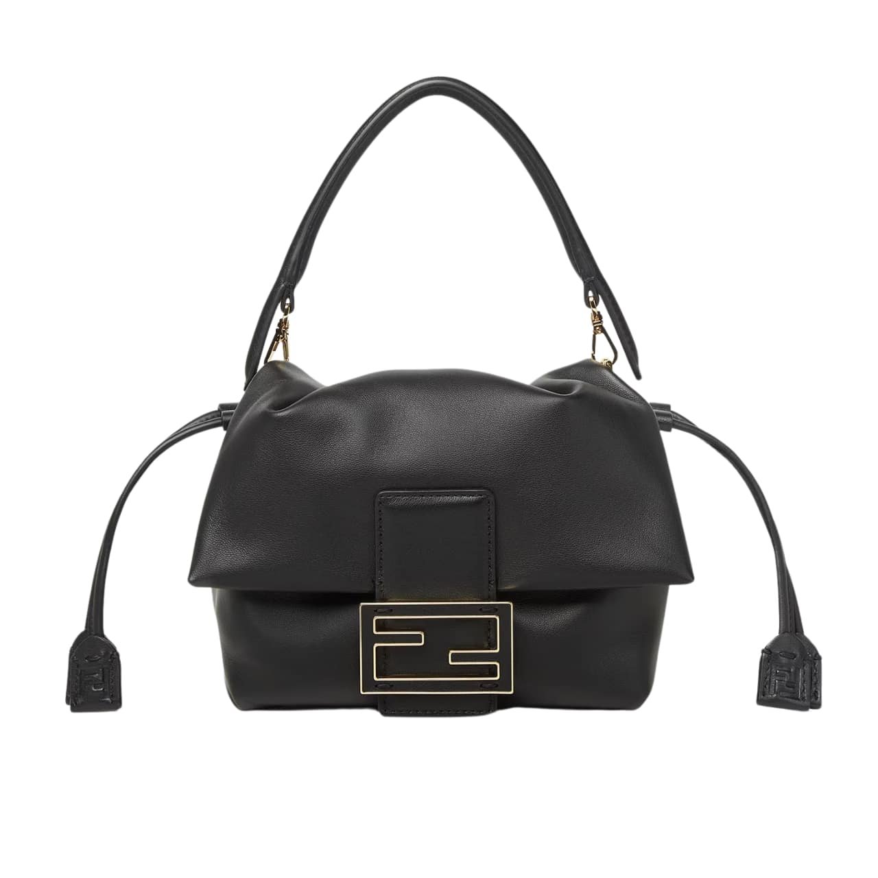 F**di Mamma Baguette Small Black 18Cm 8Bs105Abvef0Kur