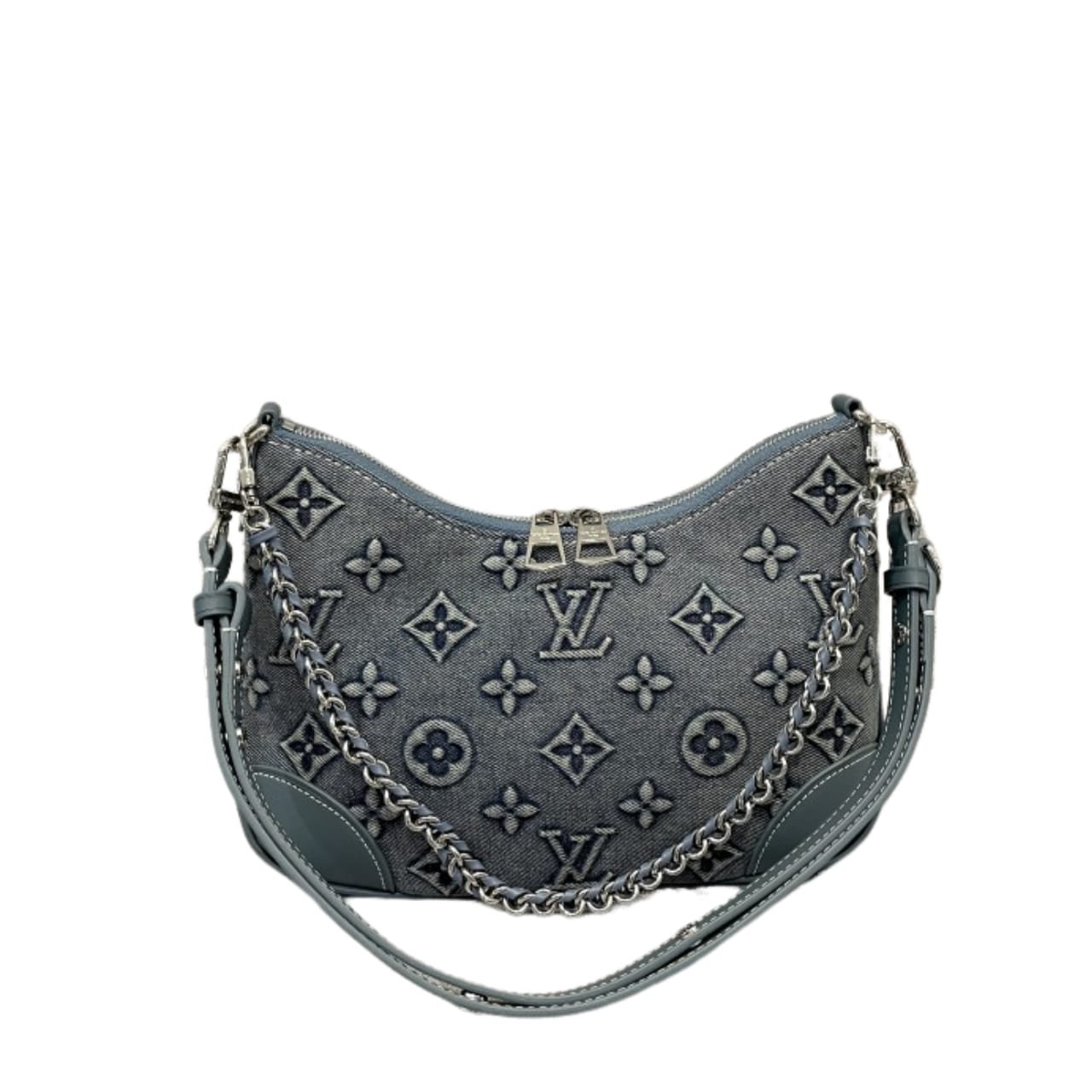 L0vis Vvtt0n Boulogne PM Denim Blue 26Cm