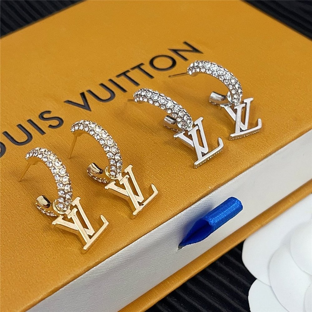 L0vis Vvtt0n Lv Iconic Earrings Silver M02276