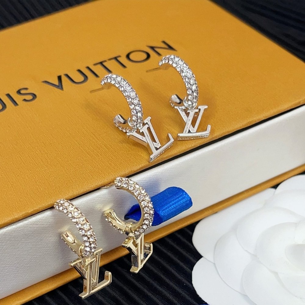 L0vis Vvtt0n Lv Iconic Earrings Silver M02276