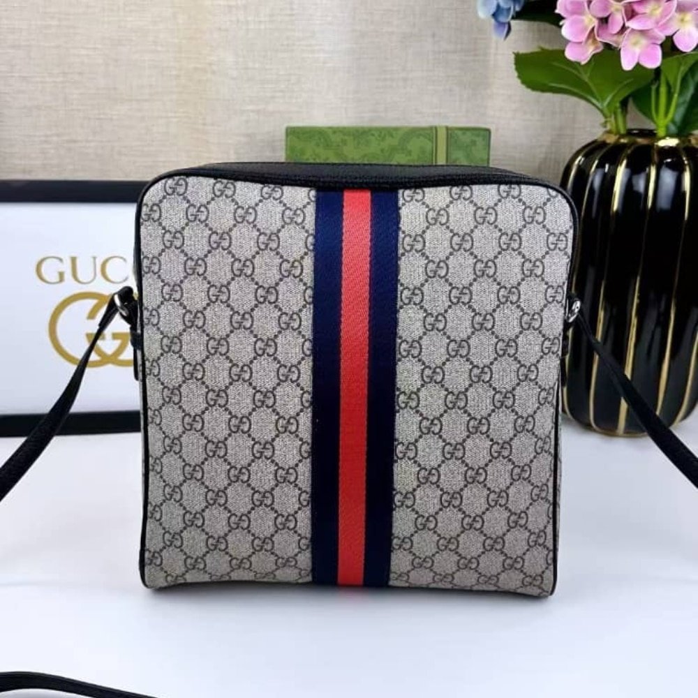 Gvc*1 Ophidia Small Messenger Bag Beige Gg Svp*me 23Cm ‎547926 96Iwn 4076
