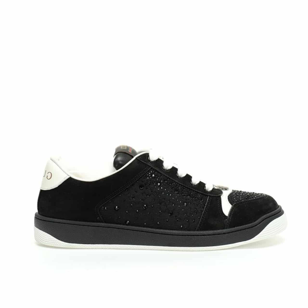 Gvc*1 Women Crystal Screener Sneaker Black