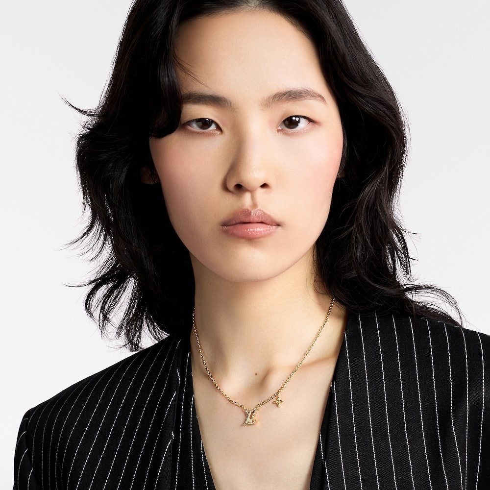 L0vis Vvtt0n Lv Iconic Enamel Necklace Gold M00596