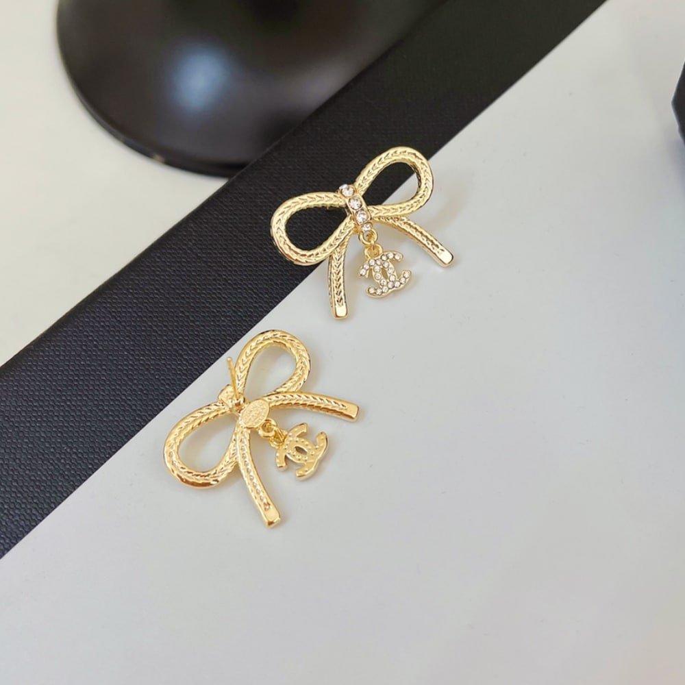 Ch**el Earrings Gold