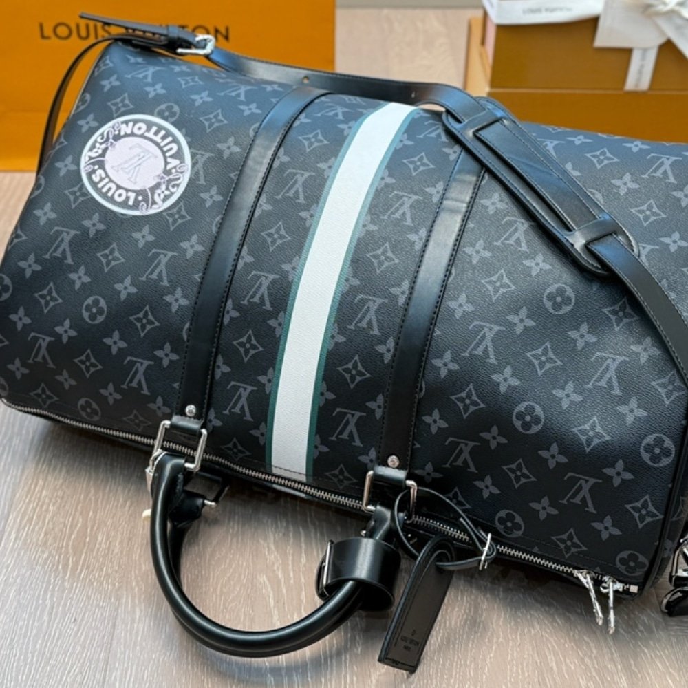 L0vis Vvtt0n Keepall Bandoulière 50 Mon Monogram 50Cm Black P01950