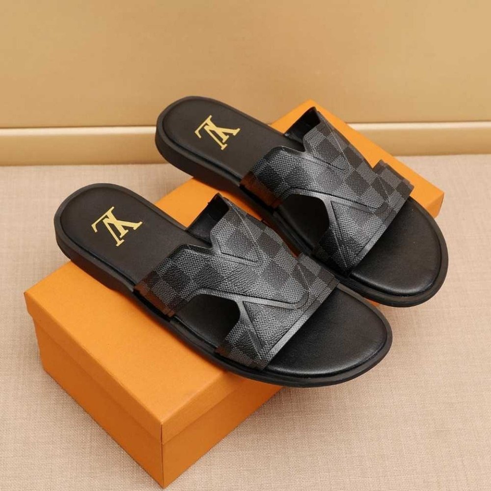 L0vis Vvtt0n Oasis Mule Damier Graphite 1Abfpp