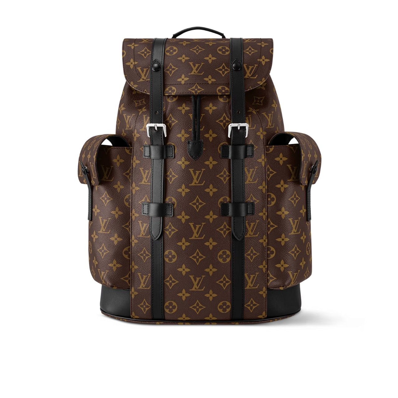 L0vis Vvtt0n Christopher Mm Backpack Monogram Macassar Brown 44Cm M43735