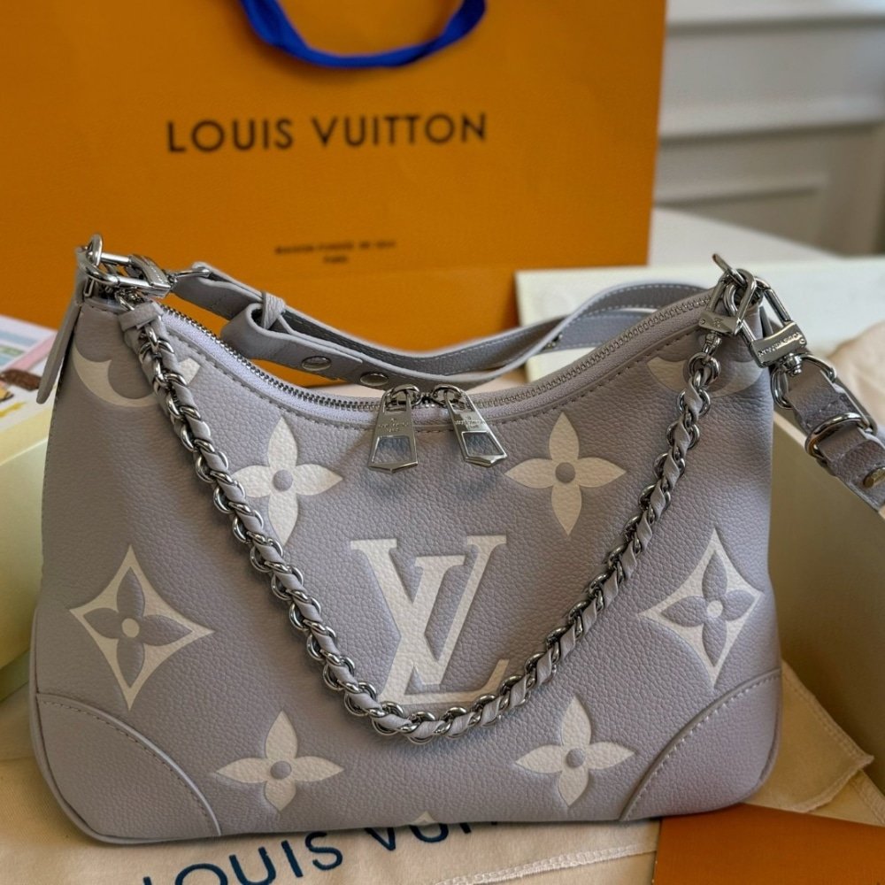 L0vis Vvtt0n Boulogne Bicolor Monogram Empreinte Leather Quartz 27Cm M14211