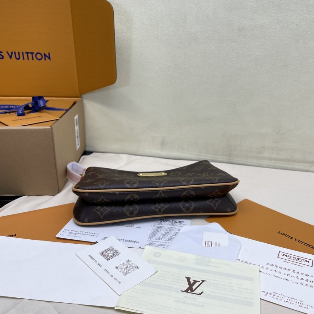 [S*per Vip 1:1] L0vis Vvtt0n Pochette Liv Monogram Brown 24Cm M83008