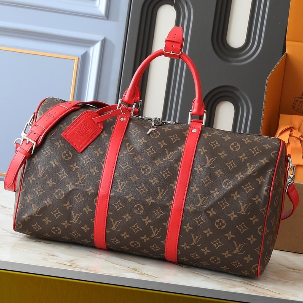 L0vis Vvtt0n Keepall Bandoulière 45 Sari Red 50Cm M13808