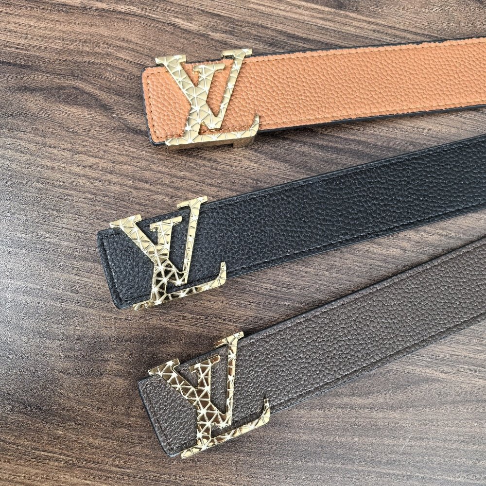 L0vis Vvtt0n Lv Initiales Belt Black 38Mm