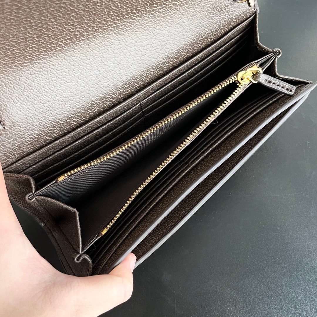 Gvc*1 Blondie Continental Chain Wallet Beige 21Cm ‎‎725215 K9Gsg 8358
