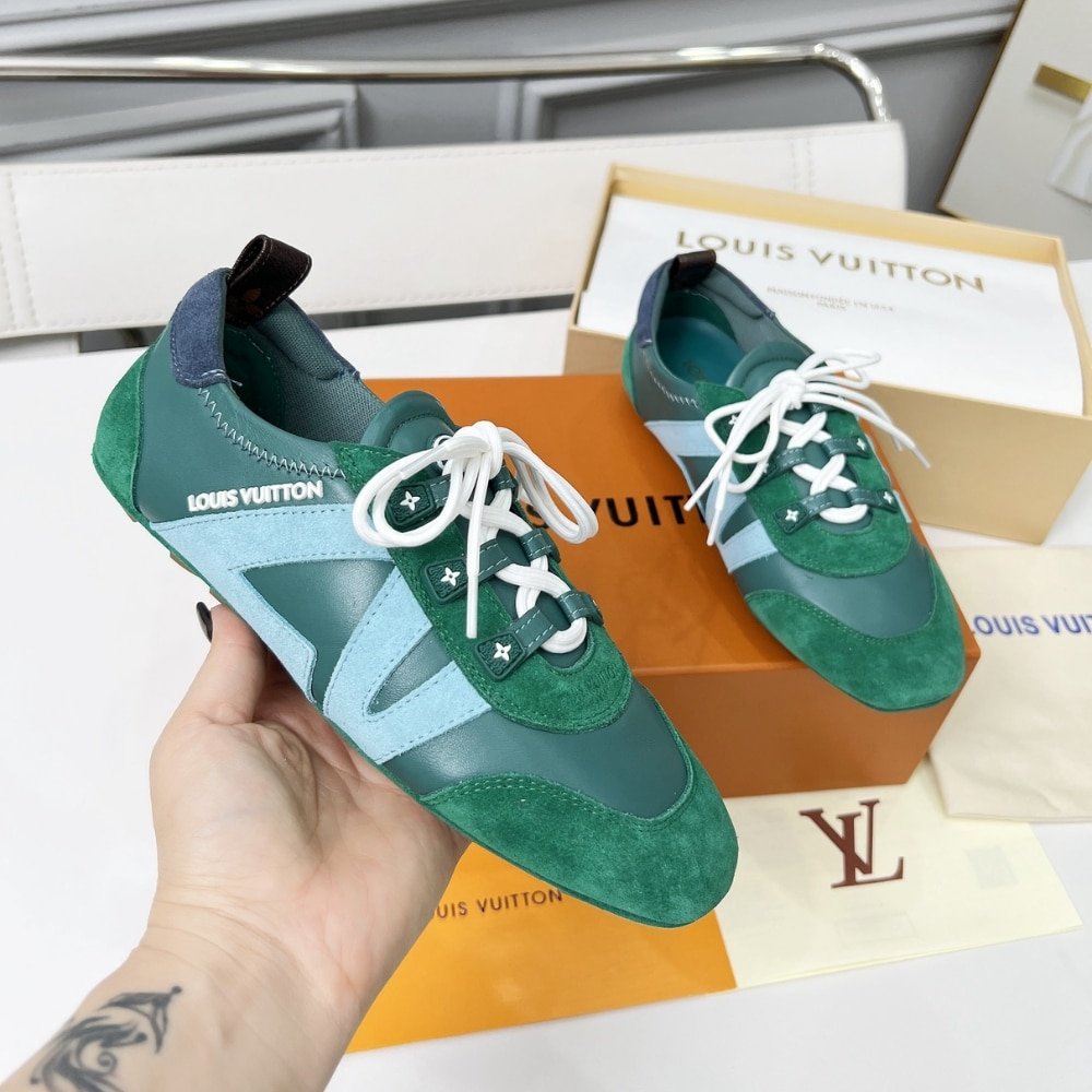 L0vis Vvtt0n Lv Sneakerina Green 1Ahndy