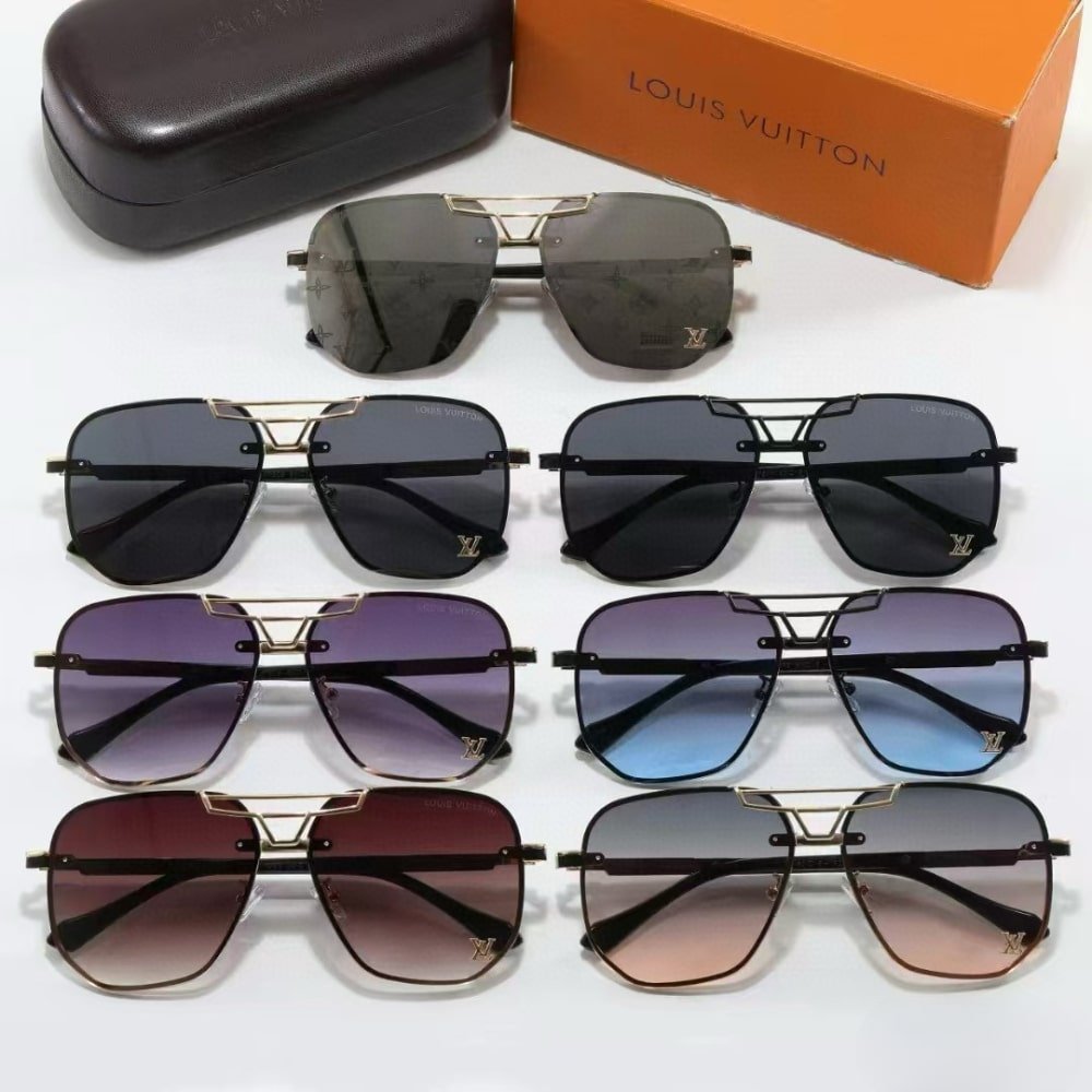 L0vis Vvtt0n Prestige Aviator Sunglasses Blue