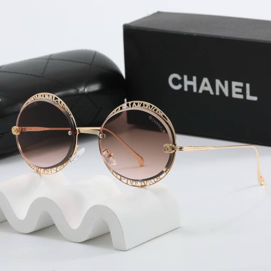 Ch**el Soleil Vintage Sunglasses Brown