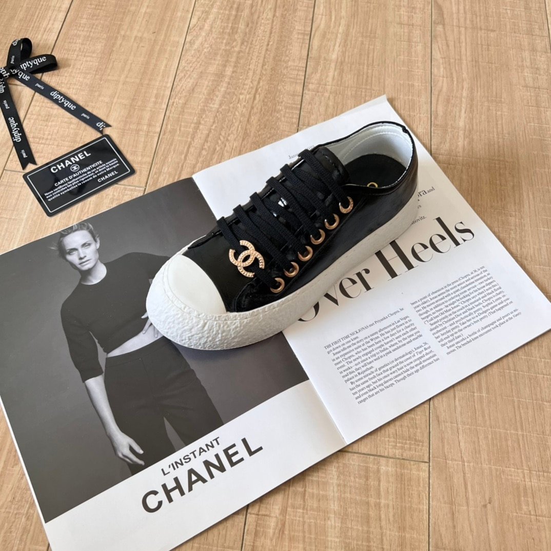 Ch**el Women’S Sneaker Cc Trainers In Black