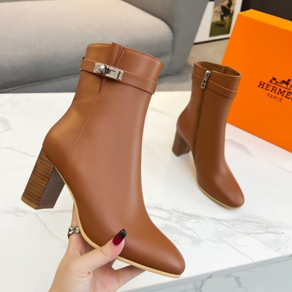 H**me5 Saint Germain Ankle Boot Brown H202257Z A3360