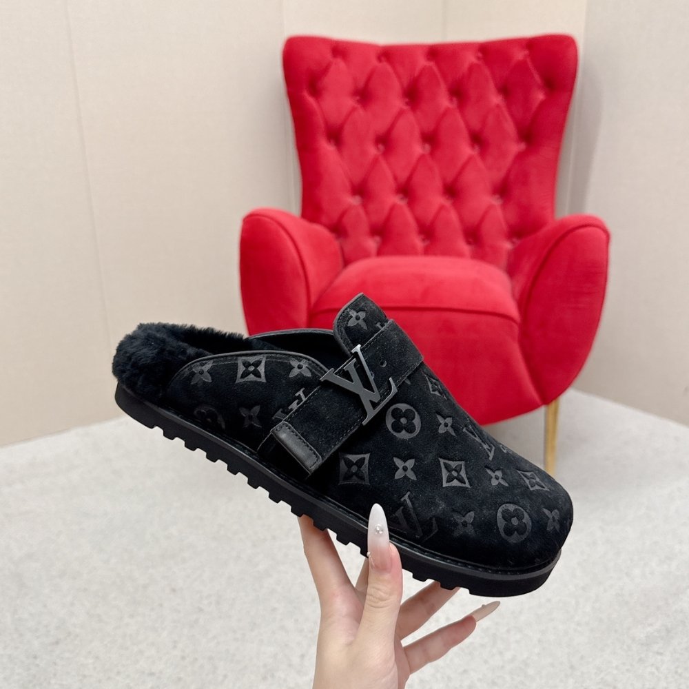L0vis Vvtt0n Lv Cosy Comfort Clog Black 1Aittt