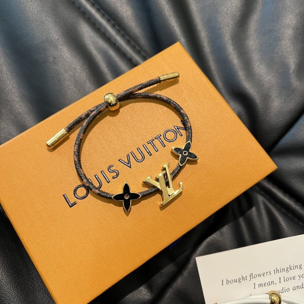 L0vis Vvtt0n Lv Iconic Bracelet Monogram Brown M1019Z
