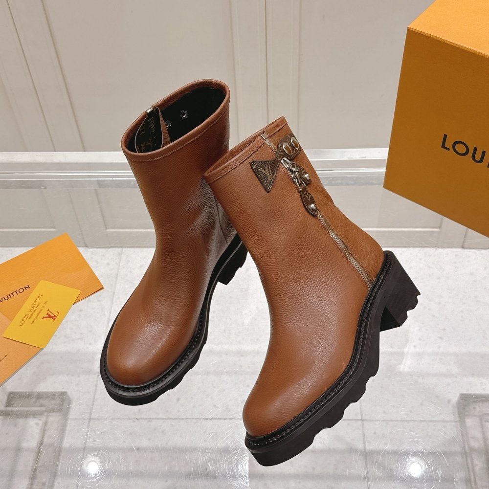 L0vis Vvtt0n Lv Beaubourg Ankle Boot Brown 1Aideg