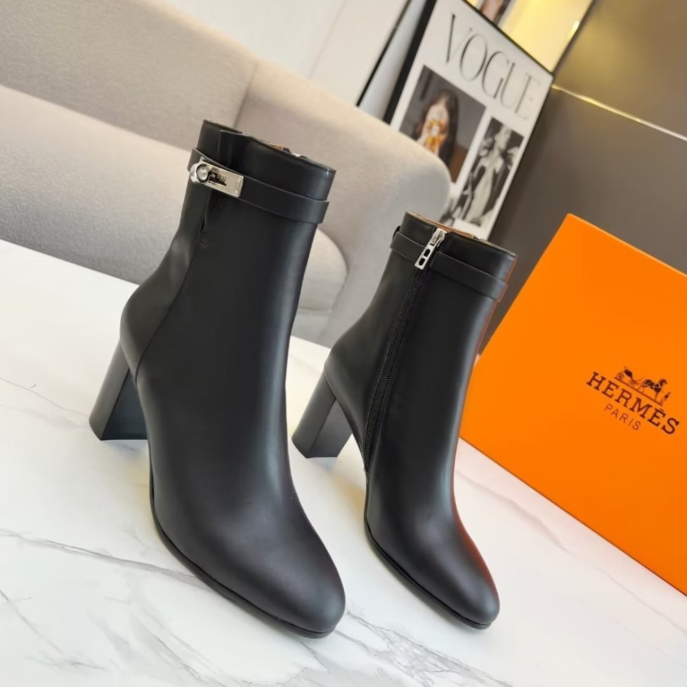 H**me5 Saint Germain Ankle Boot Black H182102Z 02360