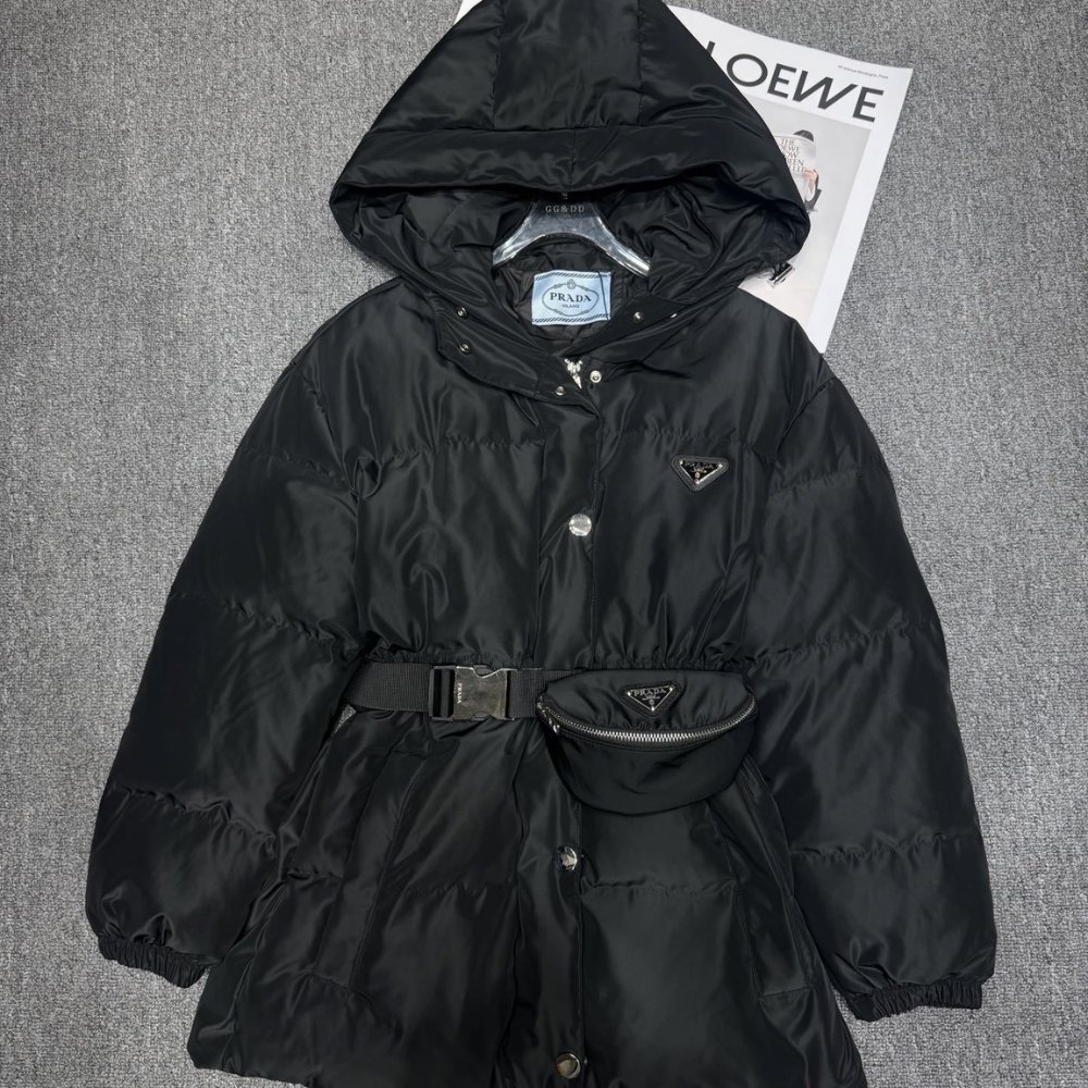 Pra*a Re Nylon Down Jacket Black 29X966 1Wq8 F0002 S Ooo