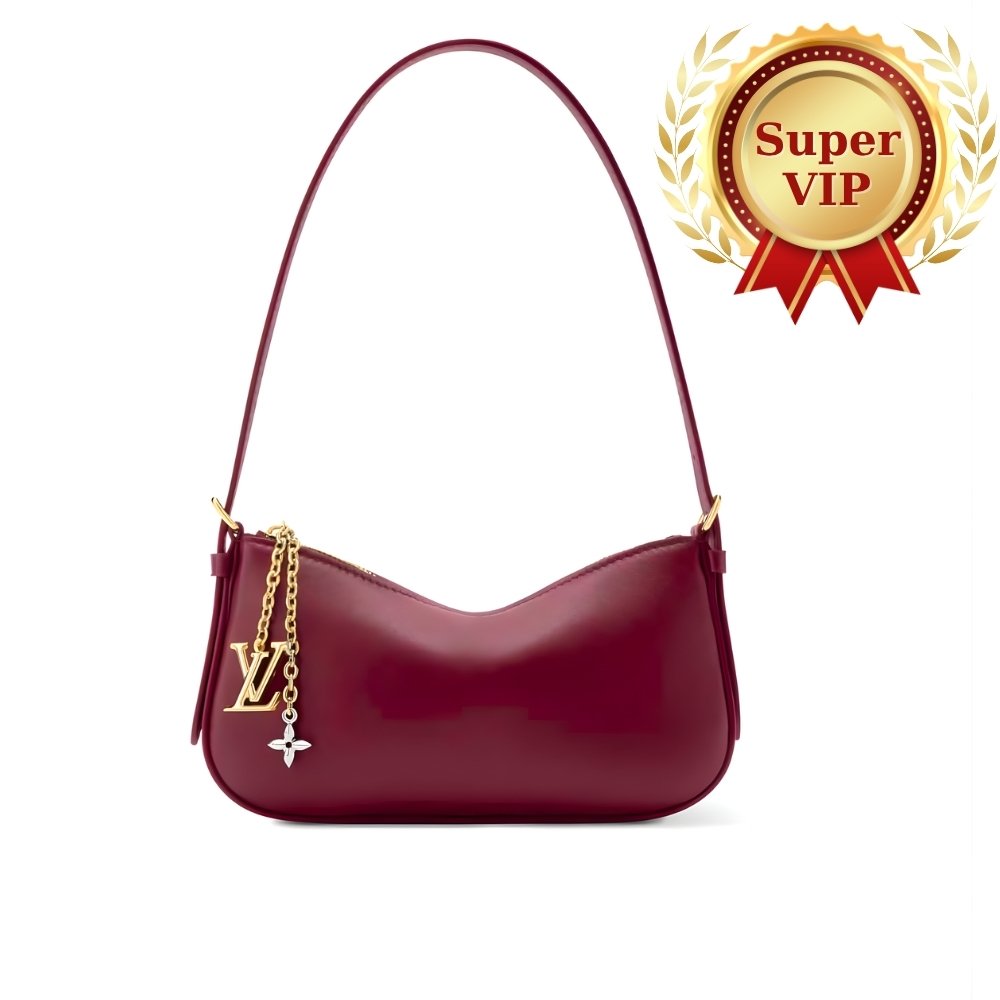 [S*per Vip 1:1] L0vis Vvtt0n Pochette Lv Bloom Red 29Cm M25650