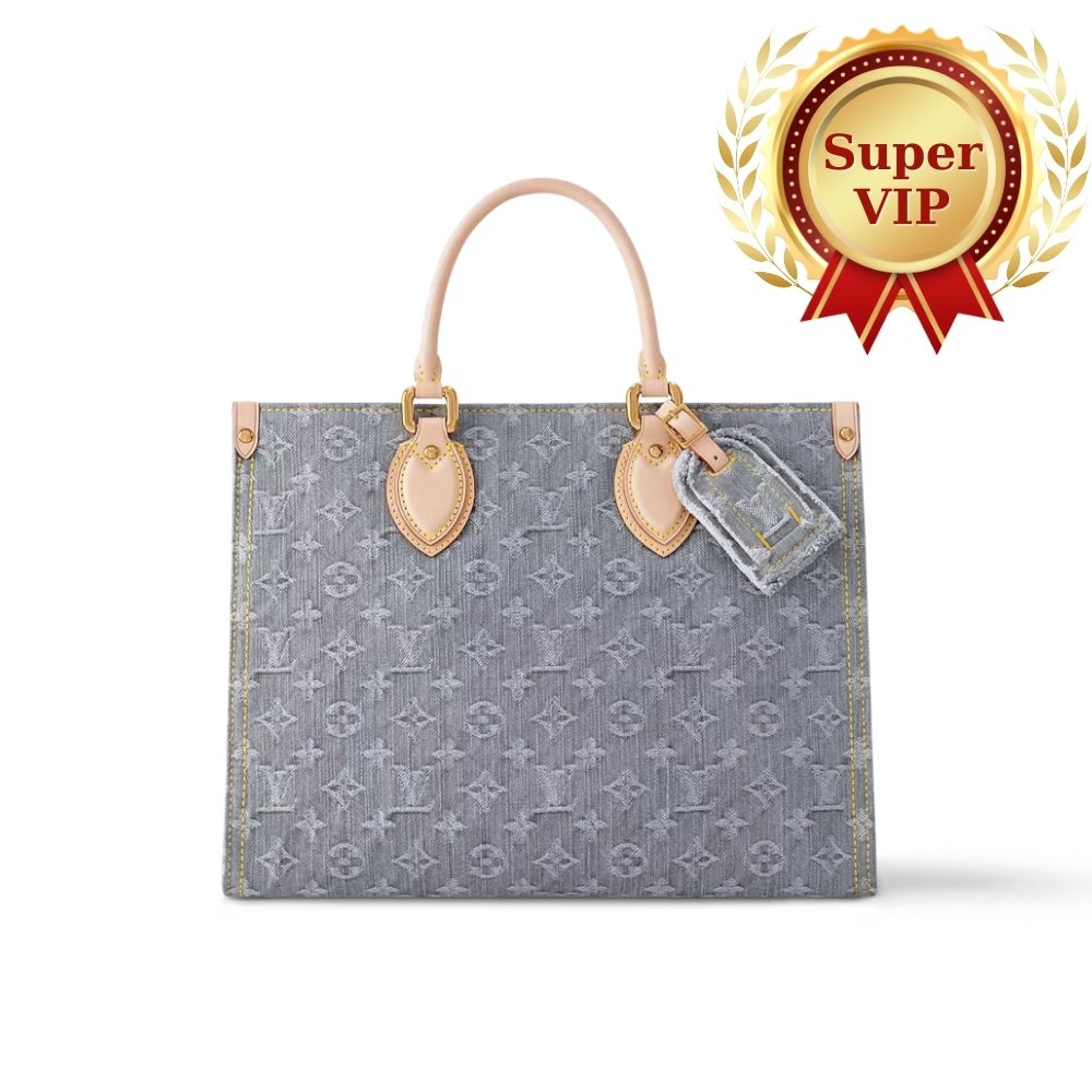 [S*per Vip 1:1] L0vis Vvtt0n Onthego MM Washed Gray 35Cm M13189