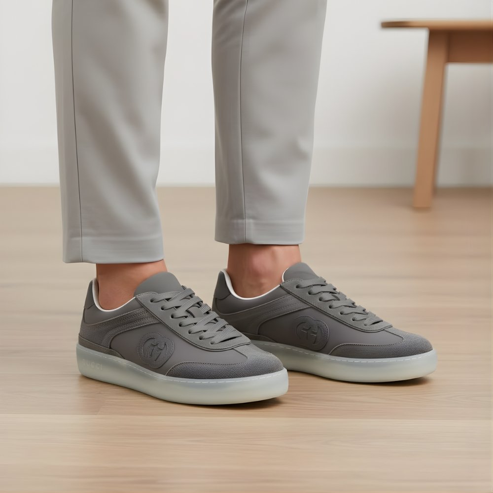 Gvc*1 Men G75 Sneaker Grey Suede 845147 AAFGP 1275